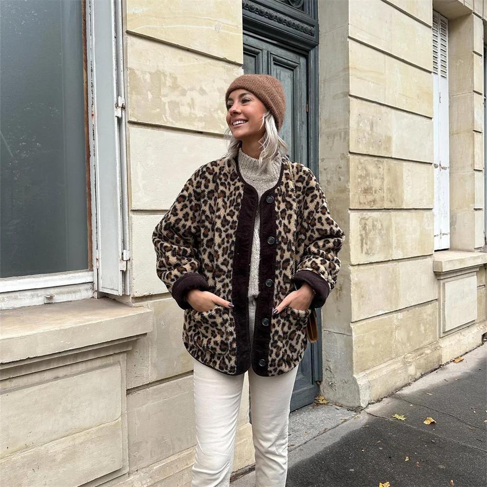 Tanzi - Vest met Luipaardprint