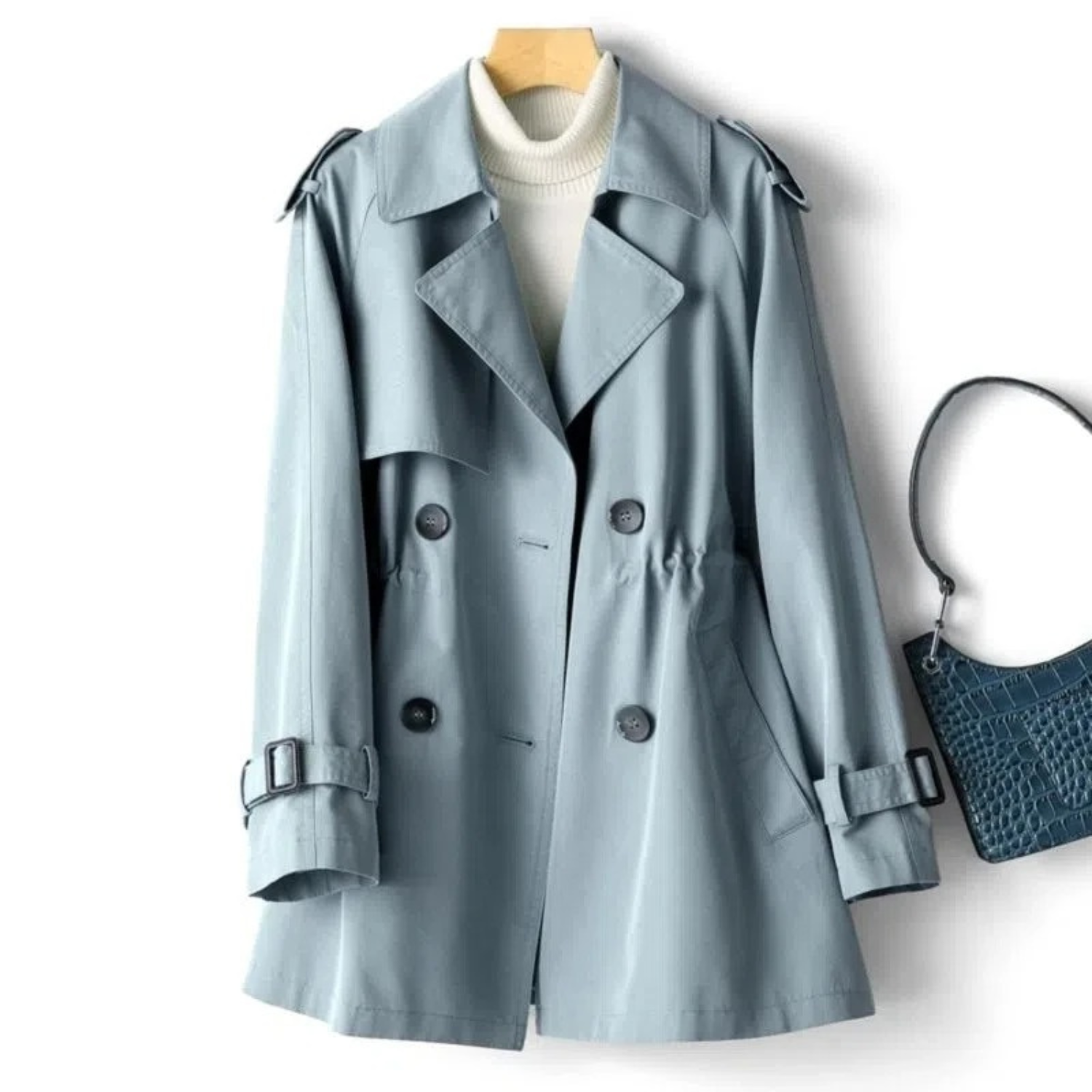 Mheanne - Casual Dames Trenchcoat