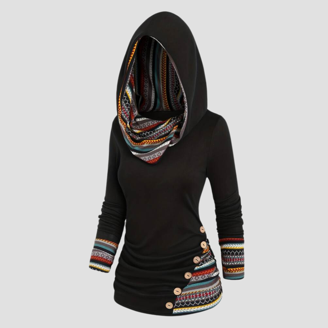 Marja - Boho style dameshoodie