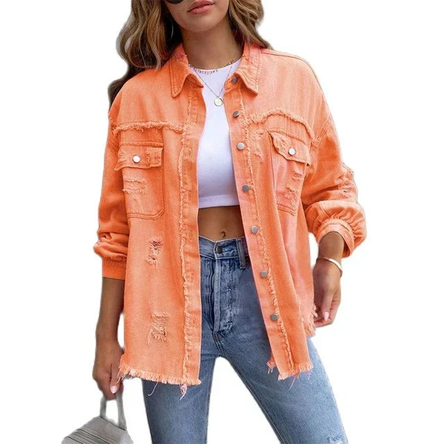 Rhea - stijlvol casual spijkerjack