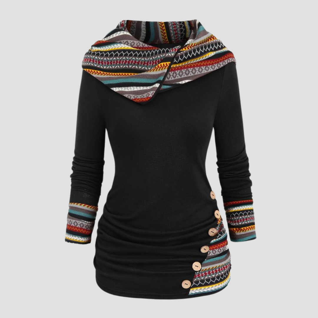 Marja - Boho style dameshoodie