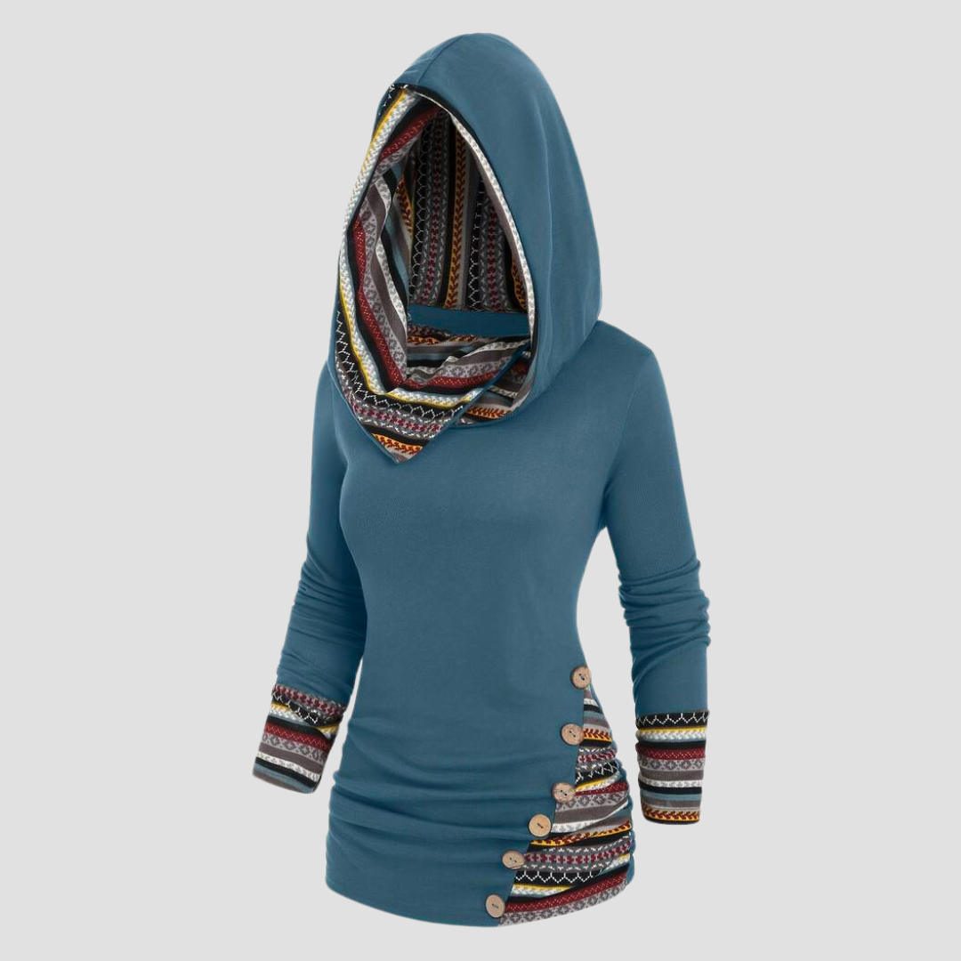 Marja - Boho style dameshoodie