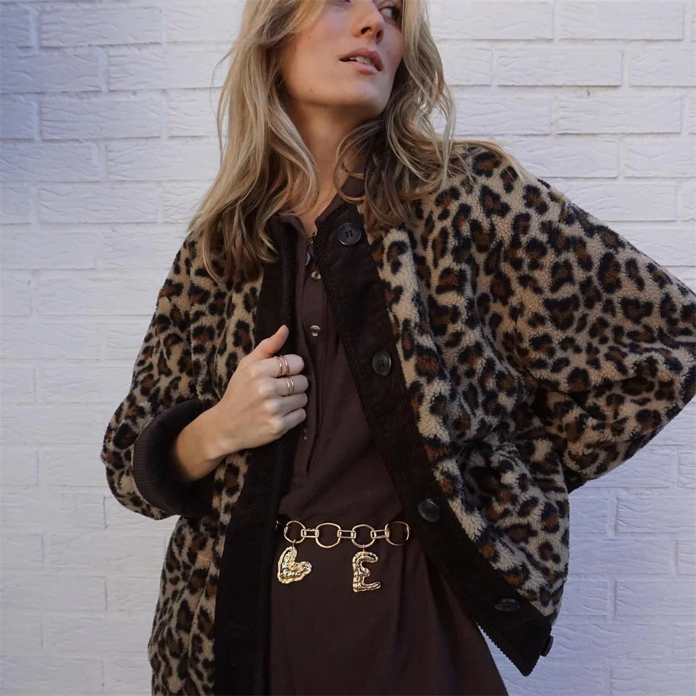 Tanzi - Vest met Luipaardprint