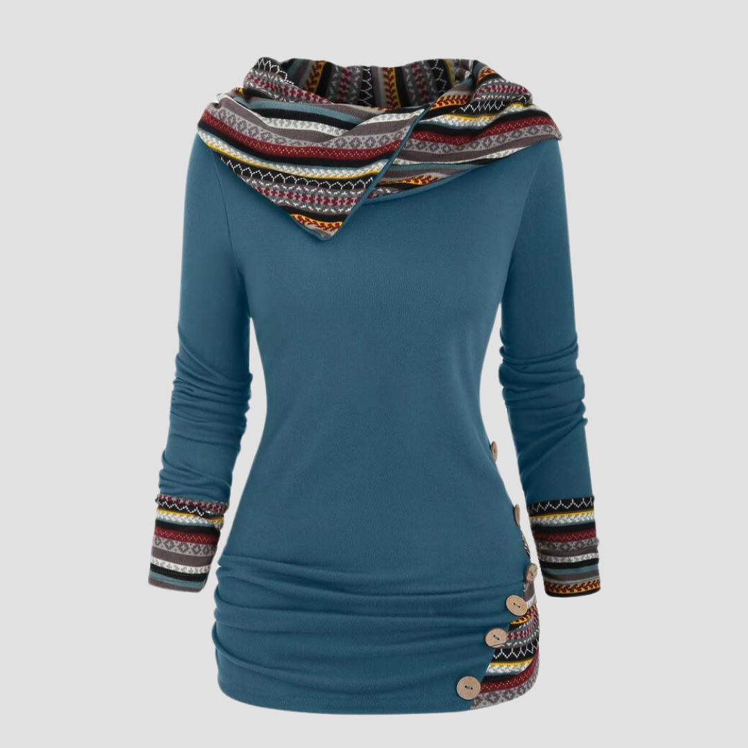 Marja - Boho style dameshoodie