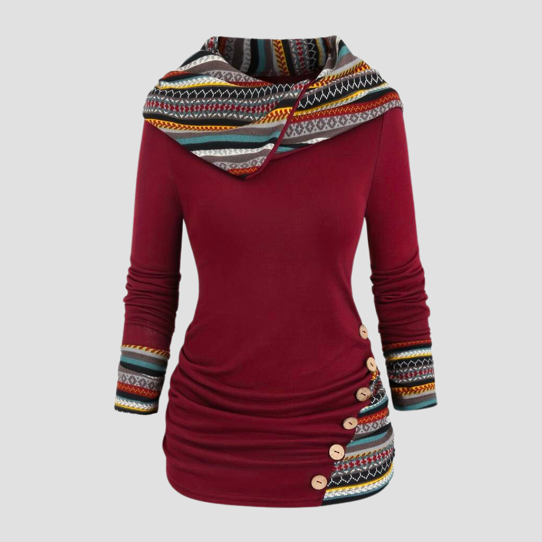 Marja - Boho style dameshoodie