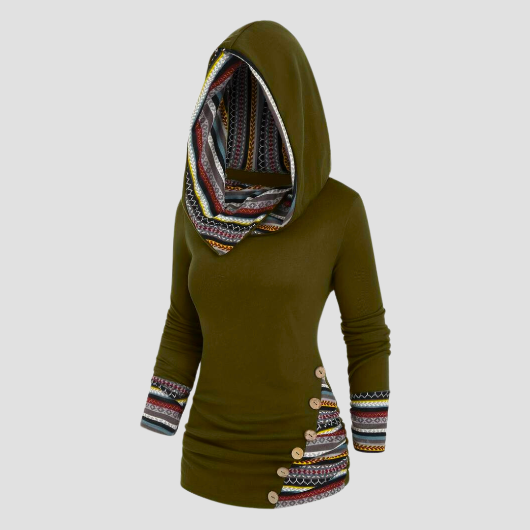 Marja - Boho style dameshoodie