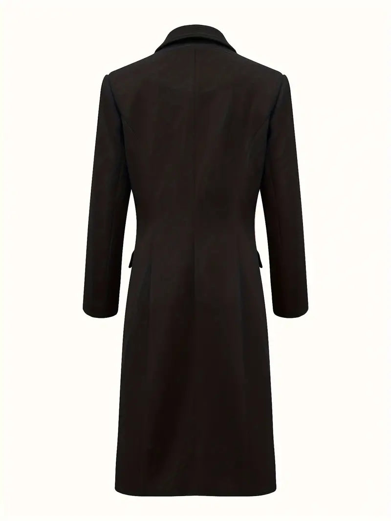 Generosa - Dames Lange Trenchcoat