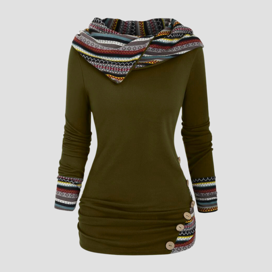 Marja - Boho style dameshoodie
