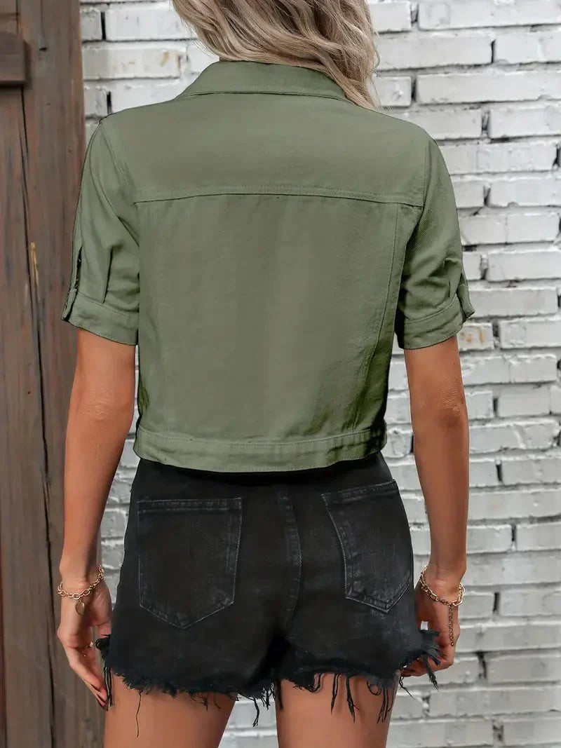 Denim jack voor dames
