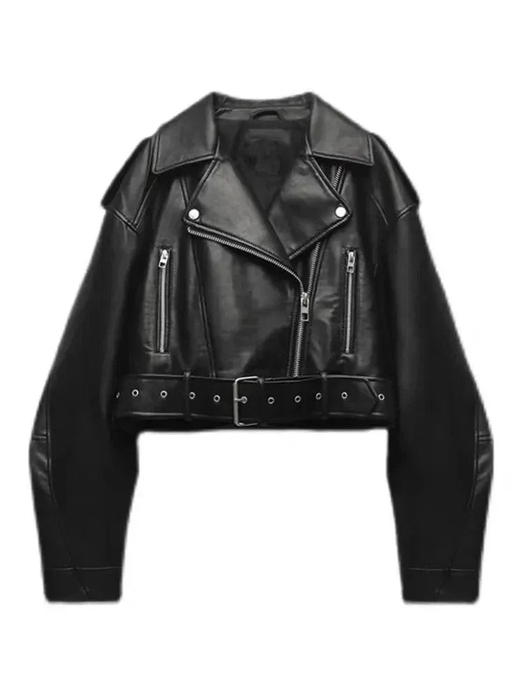 Natasha - stijlvolle vintage cropped jas