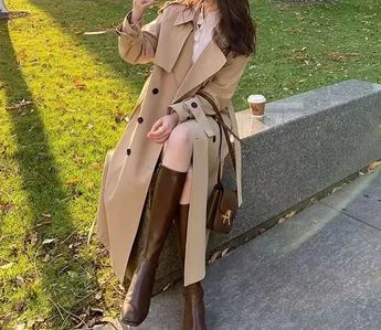 Adela - Elegante Dames Trenchcoat