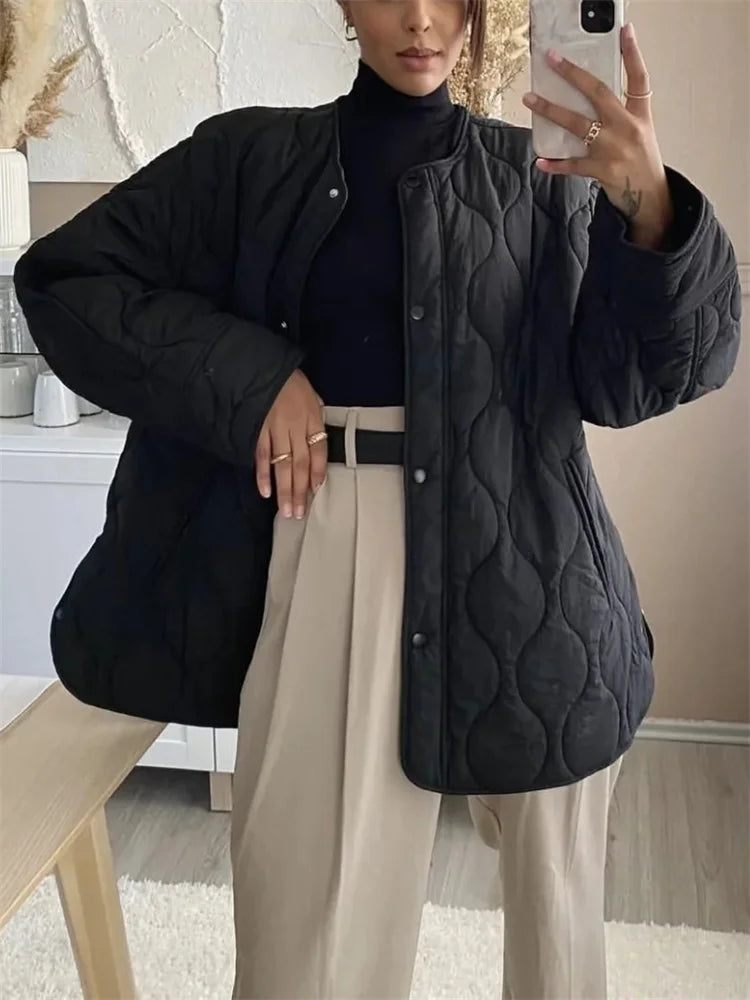 Wynifred - Oversized Warme Jas