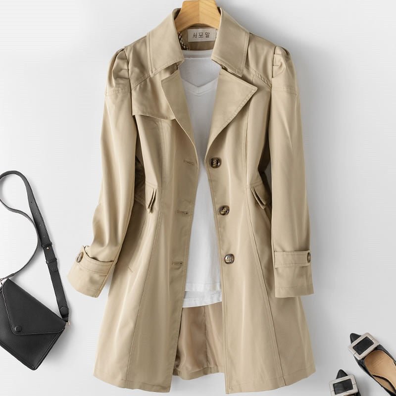 Carmen - stijlvolle casual chique trenchcoat