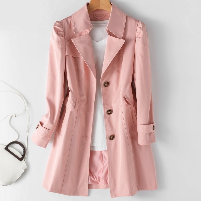 Carmen - stijlvolle casual chique trenchcoat