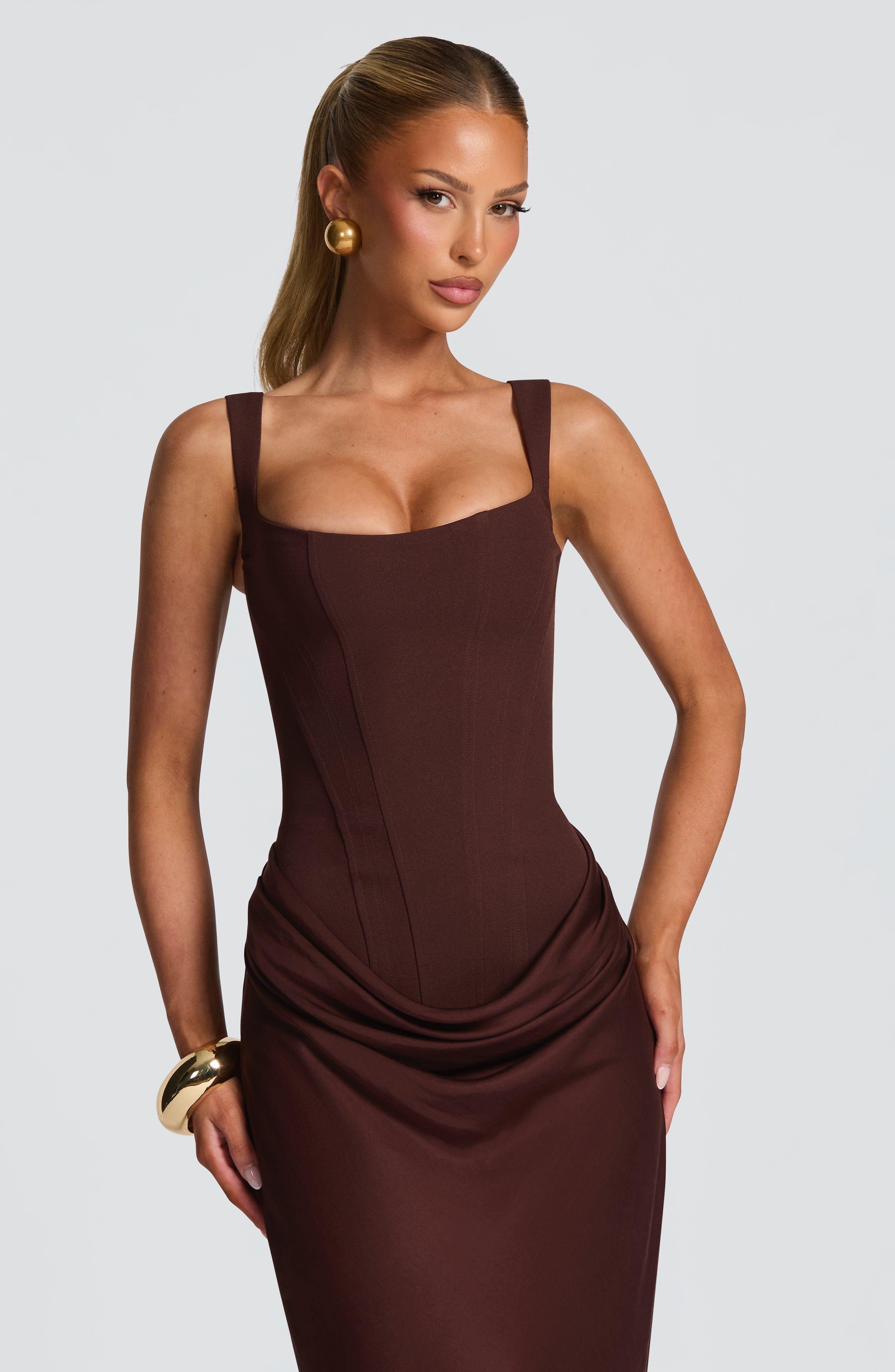 Cornelia Maxi Dress - Ivory
