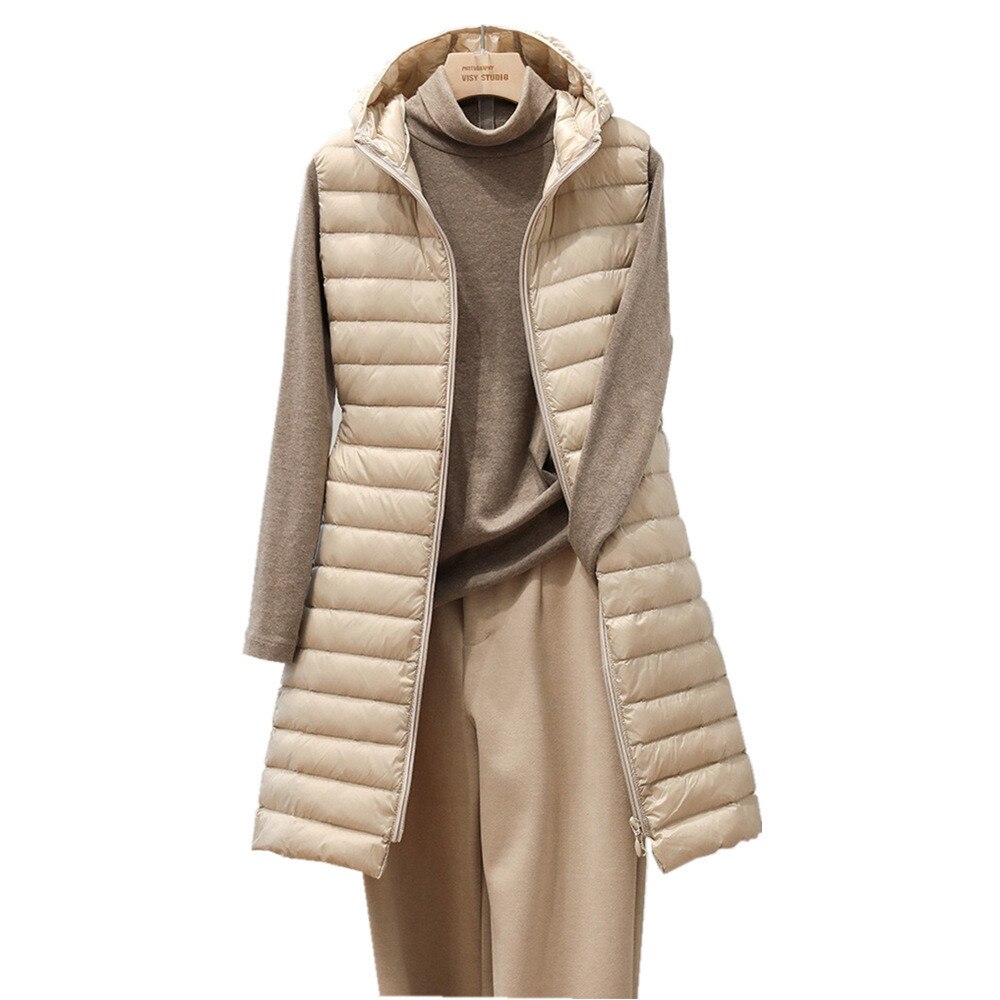 Yedda - Lang Gewatteerd Vest