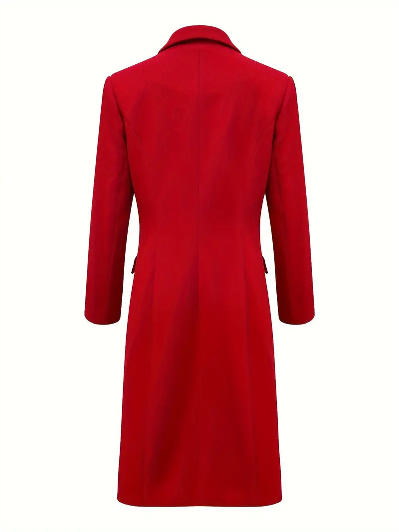 Generosa - Dames Lange Trenchcoat