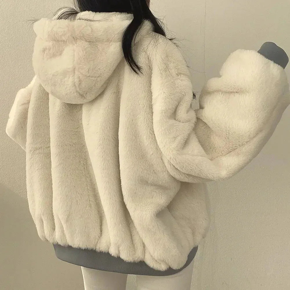 Eliana - Knusse oversized jas voor dames