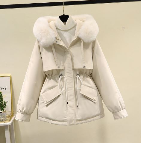 Dames winterjas met stijlvolle kraag