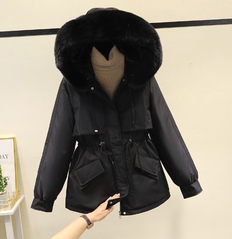 Dames winterjas met stijlvolle kraag