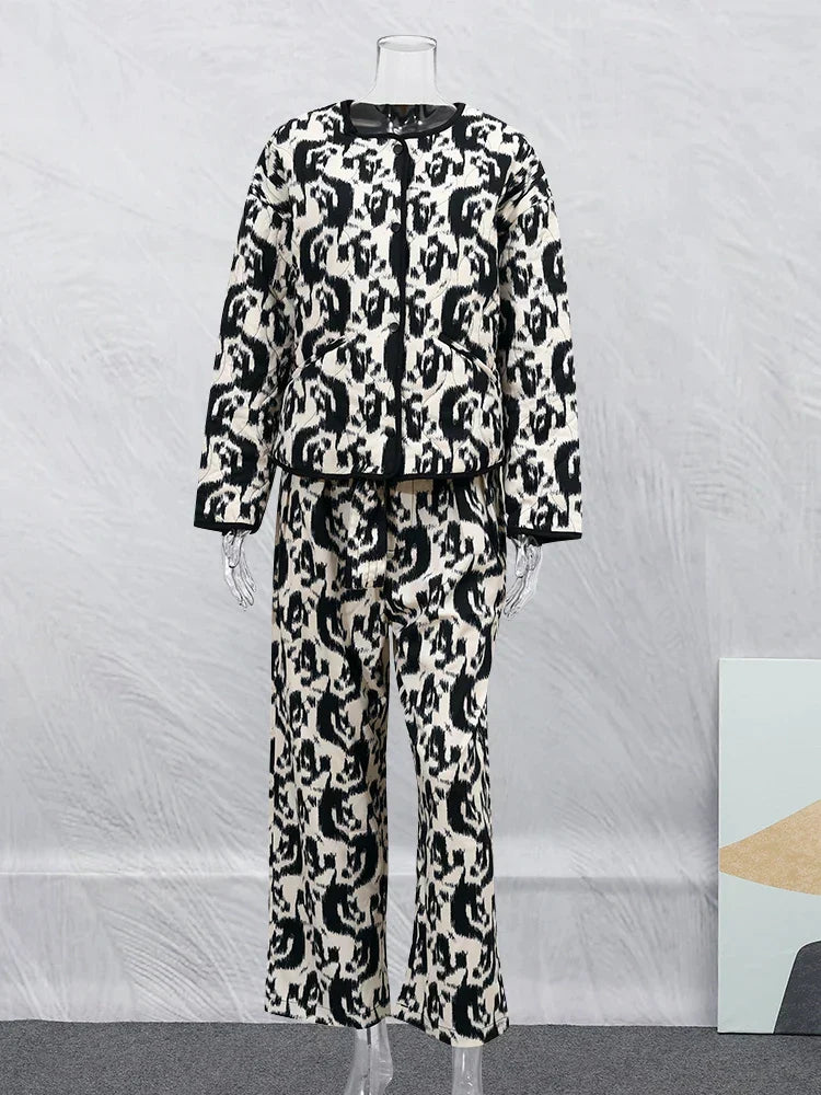 Kendra - Vintage Bloemenprint Jas