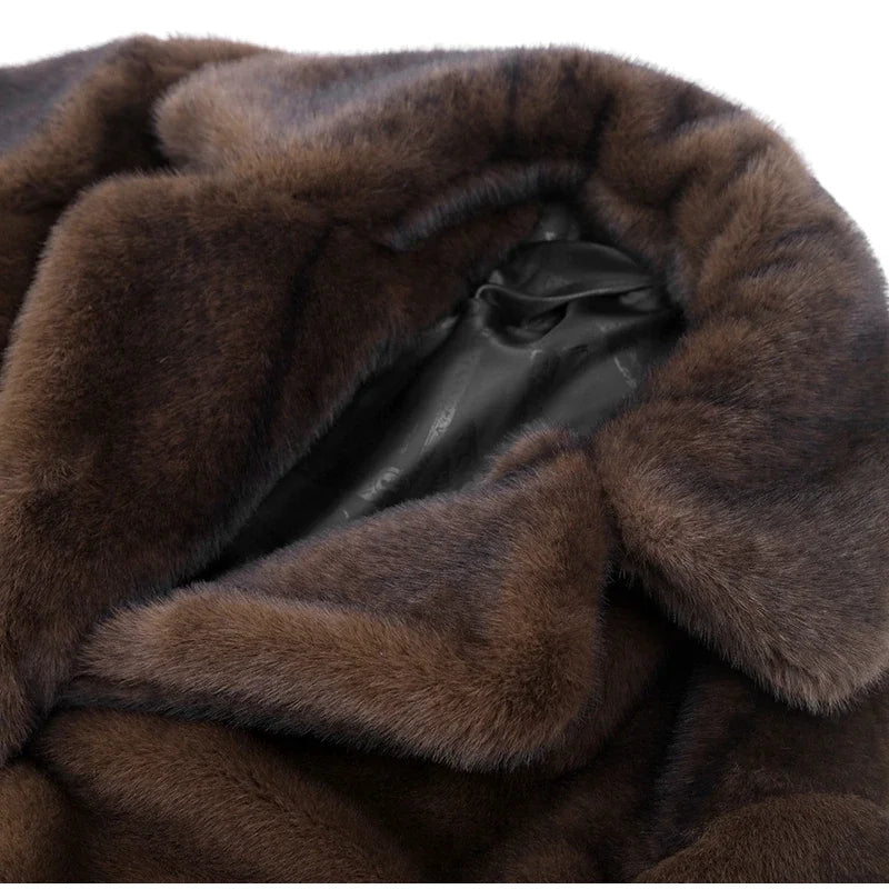 Tammy - Fluffy Winter Trenchcoat