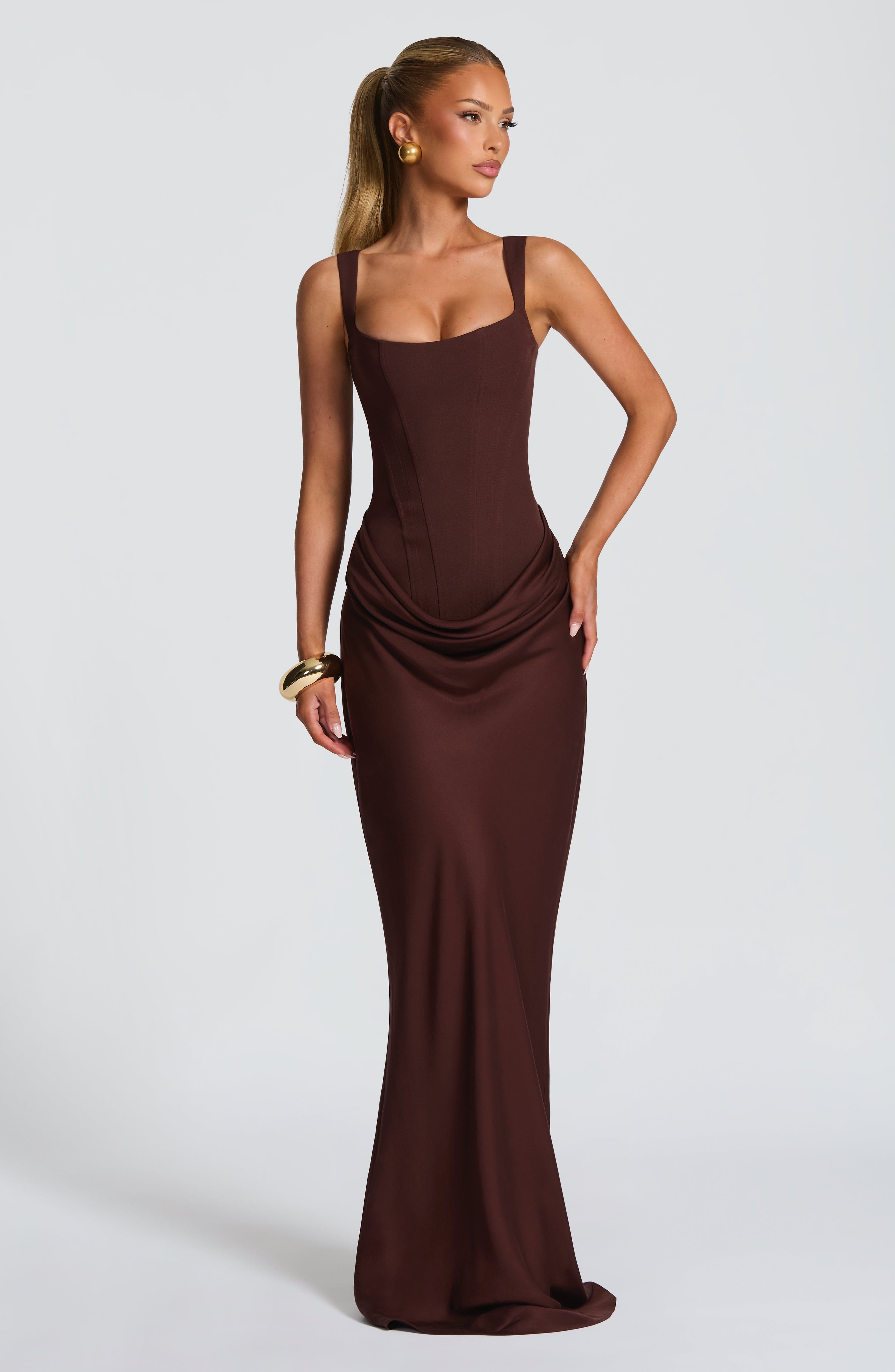 Cornelia Maxi Dress - Ivory