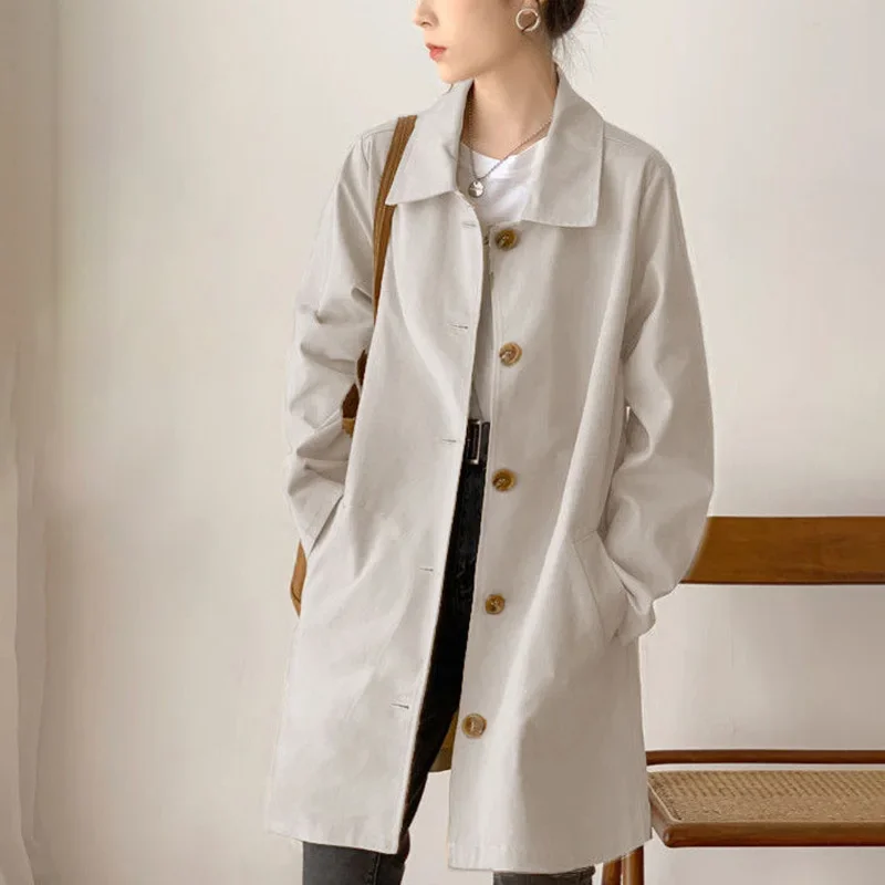 Alfa - Dames Trendy Trenchcoat