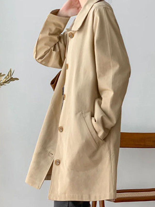 Alfa - Dames Trendy Trenchcoat