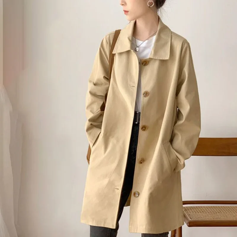 Alfa - Dames Trendy Trenchcoat