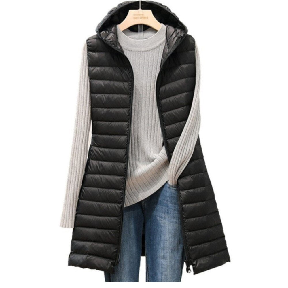 Yedda - Lang Gewatteerd Vest