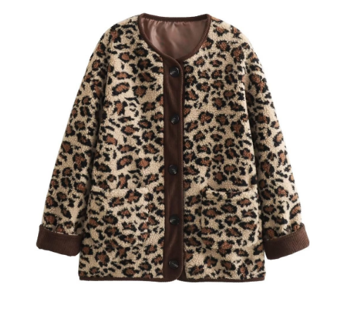 Tanzi - Vest met Luipaardprint