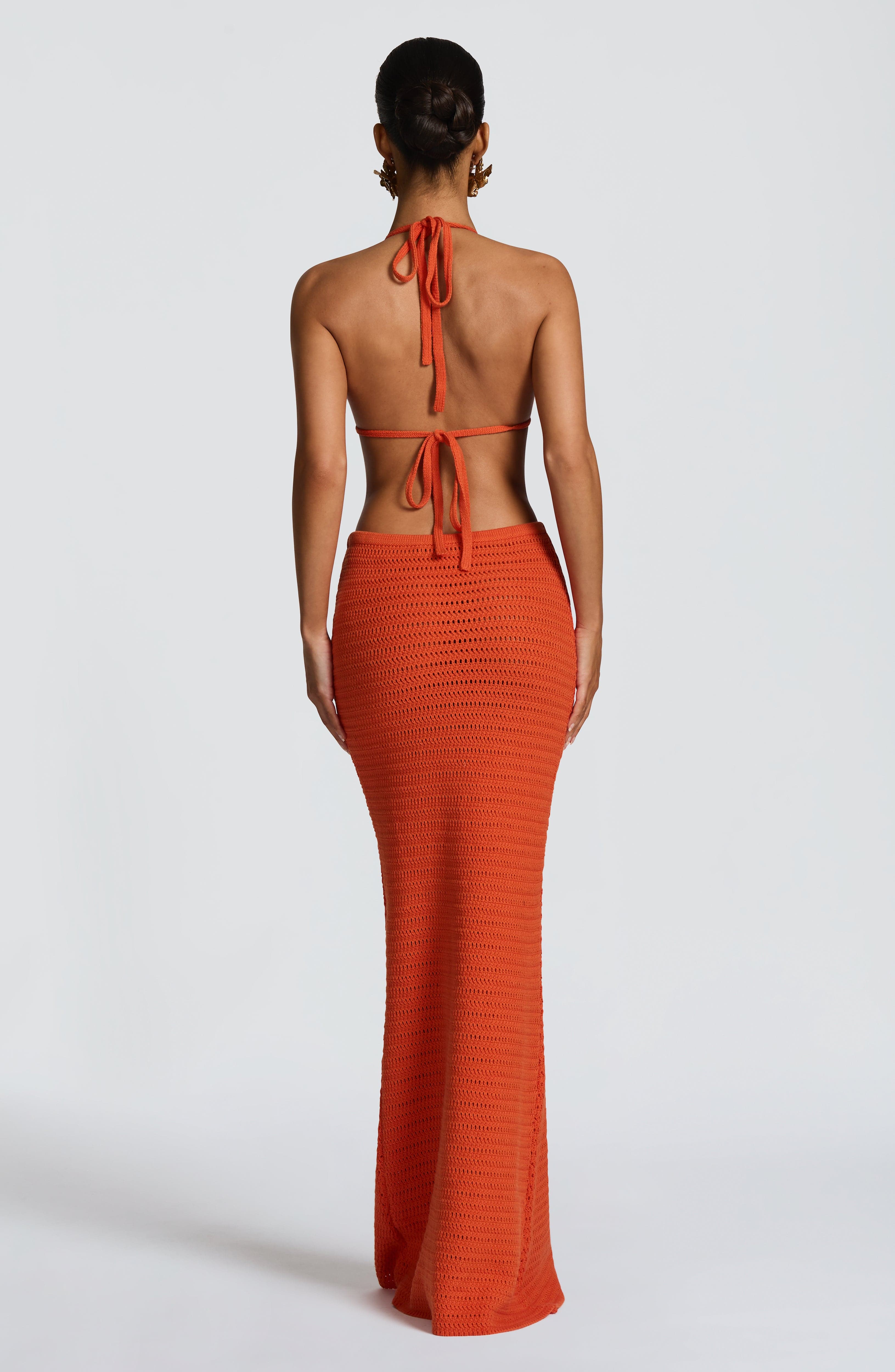 Nerida Maxi Skirt - Oranje
